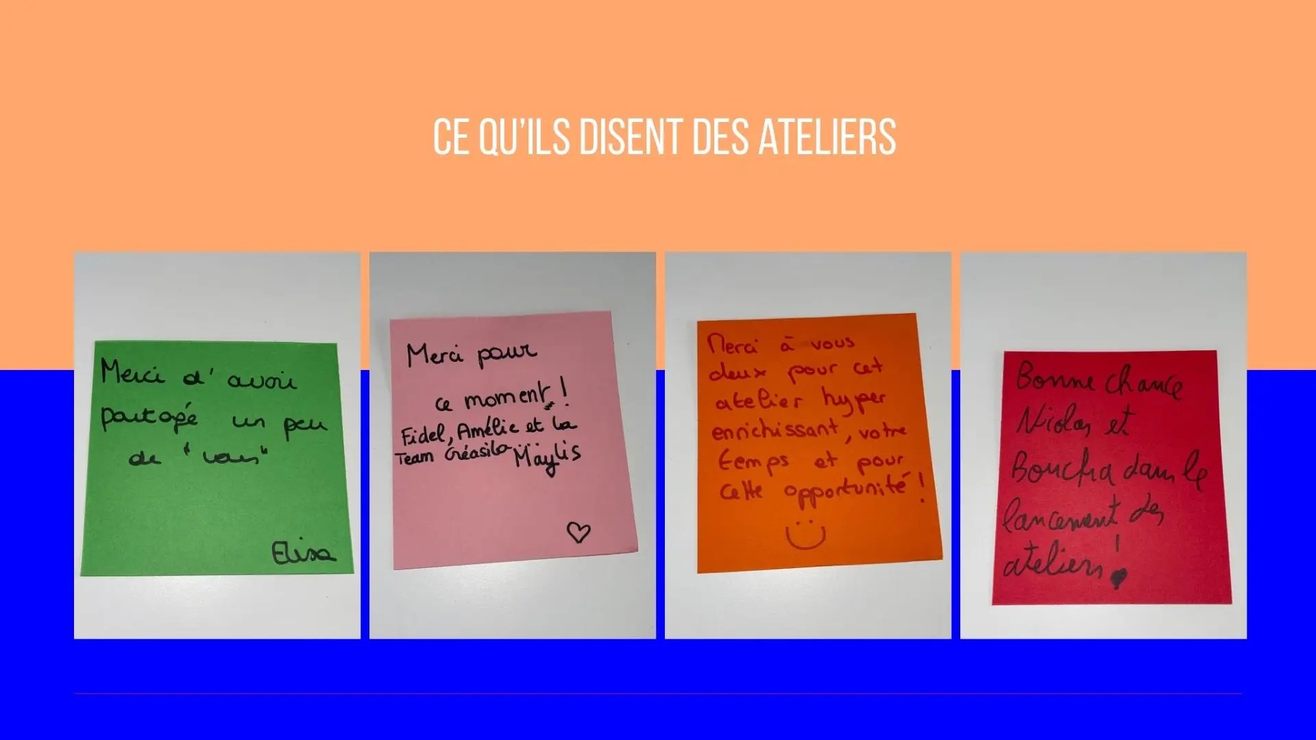 Avis des participants 2