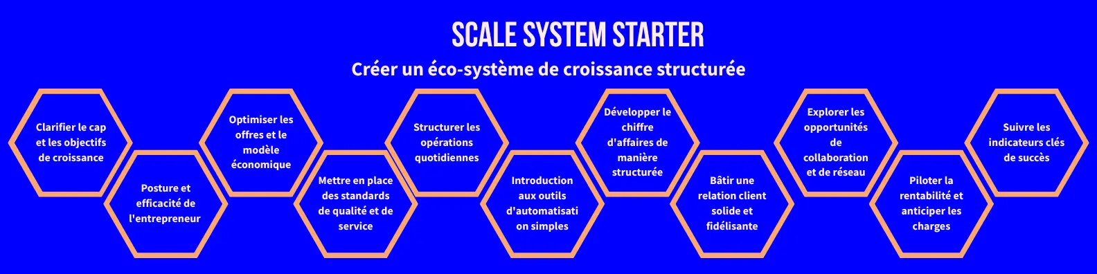 Les 11 leviers du scale system starter