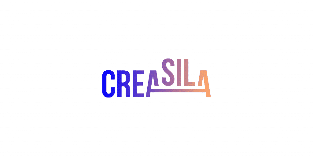 Logo CreaSila, lien entre les A
