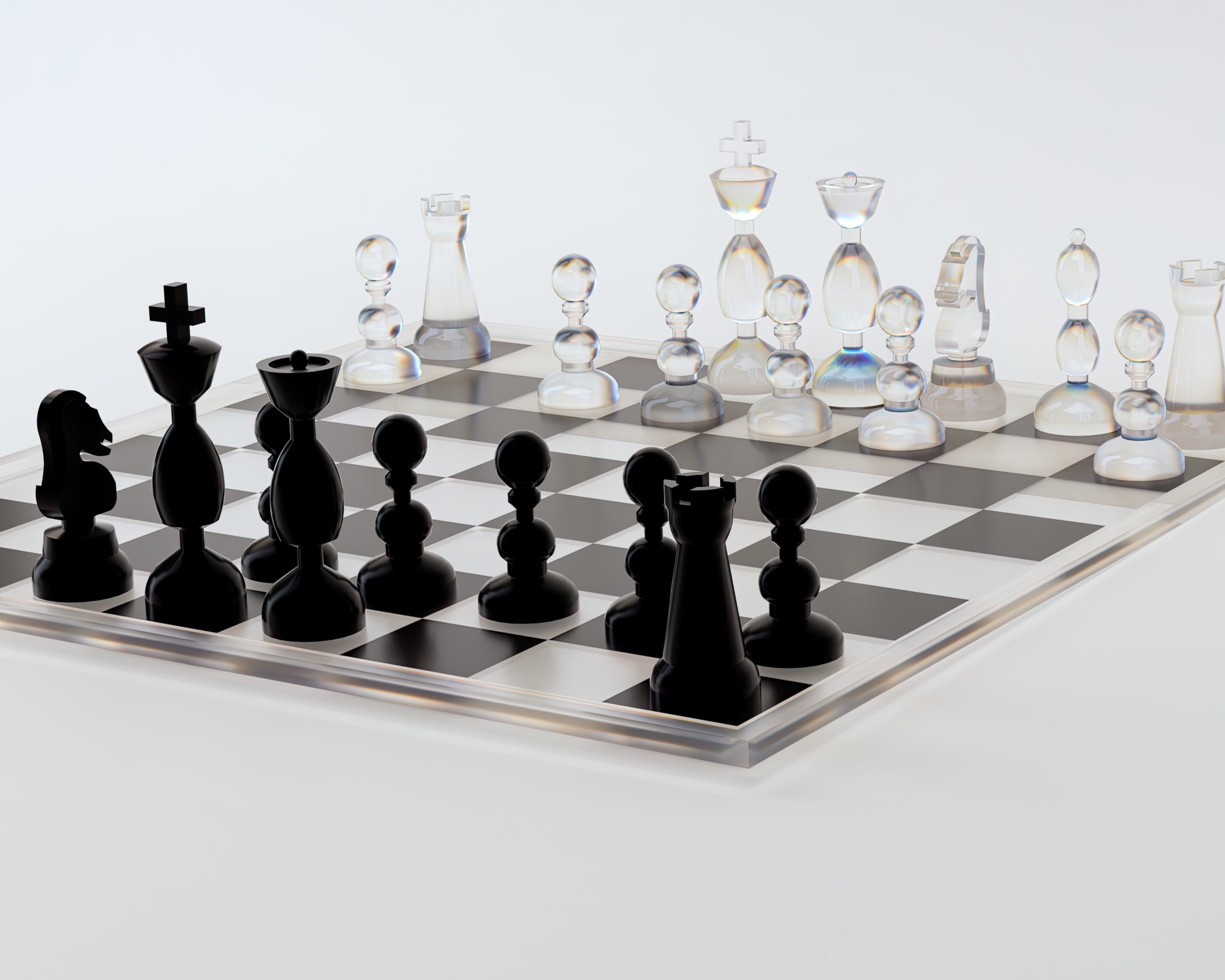 Stratégie d'entreprise - jeu d'échecs